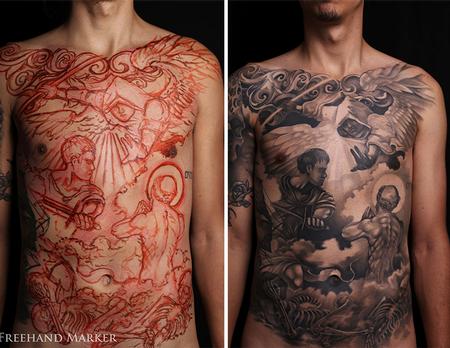 Tattoos - Martyrdom Torso - 129503